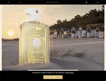 Tablet Screenshot of amouage.com